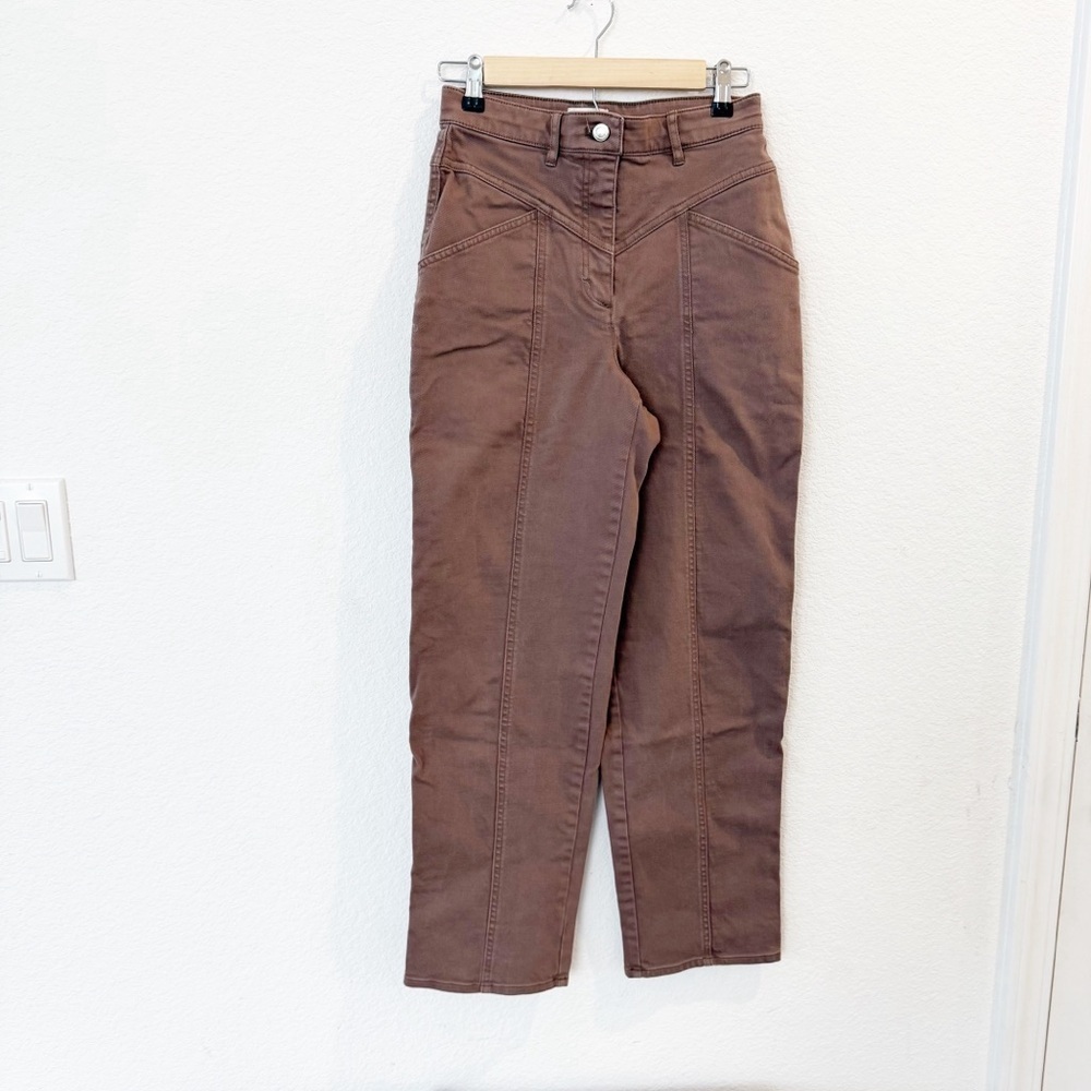 Aritzia Little Moon- Brown Archer Pants - Size 2